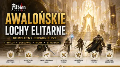 Poradnik po Lochach Awalońskich bossowie buildy i moby wraz z rotacją stunów i strategią Sir Bedivere