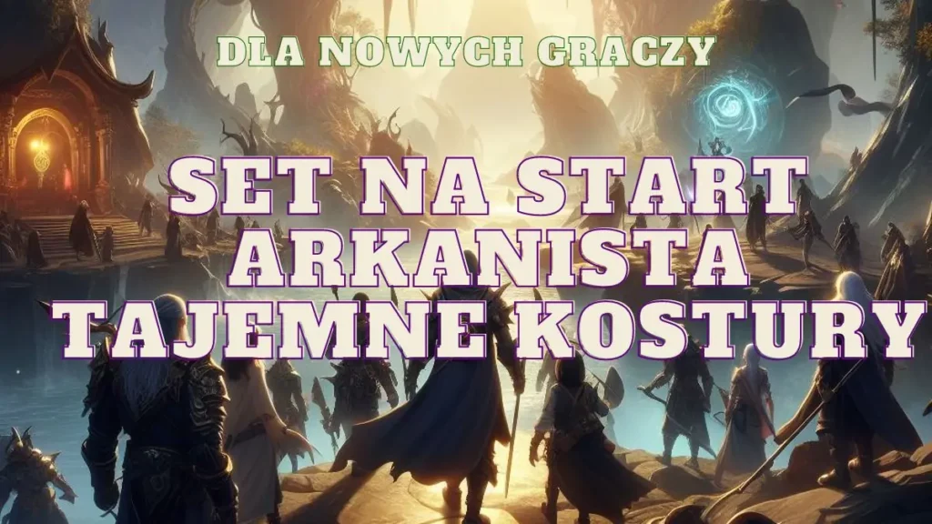 Arkanista Tajemne Kostury set na start gry 1 arkanista tajemny kostur set na start dla nowych graczy