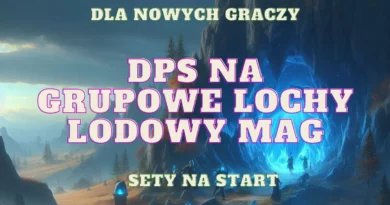 dps na grupowe lochy lodowy mag wielki mrozny kostur sety na start