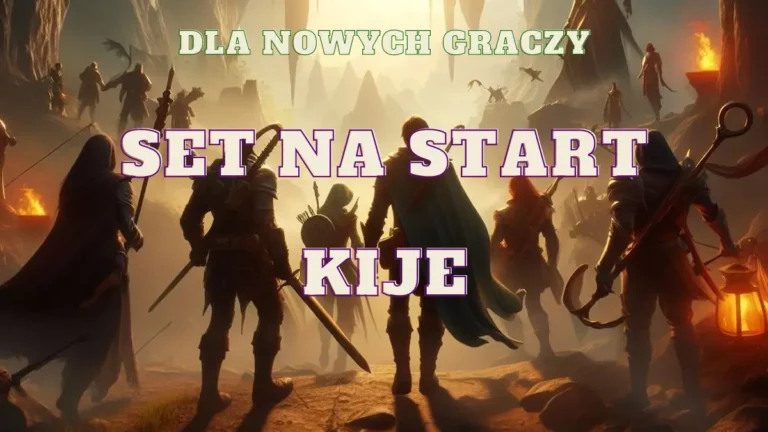 AKTUALIZACJA Kije set na start gry