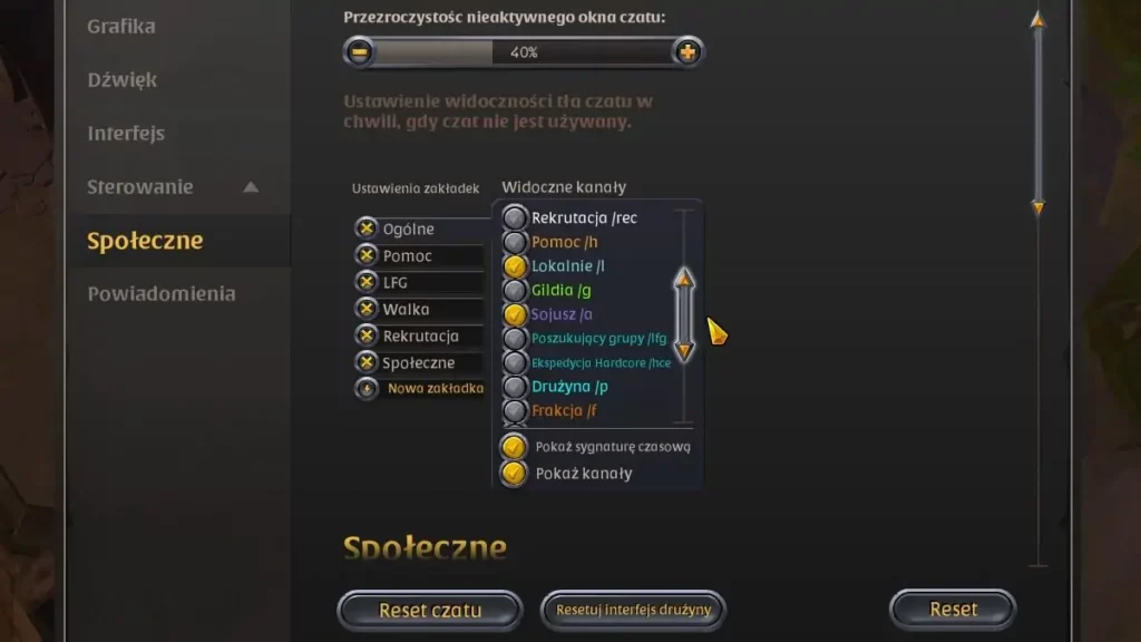 konfiguracja czatu poradnik