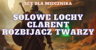 miecz clarent rozbijacz twarzy set na solo lochy