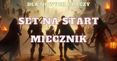 miecznik miecz set na start dla nowych graczy