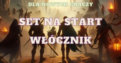 wlocznik wlocznia set na start dla nowych graczy